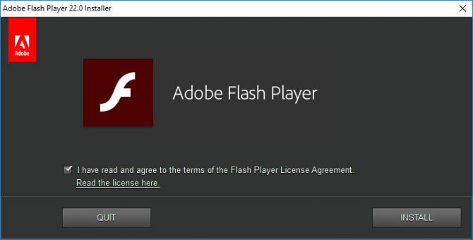 Install latest adobe flash player for mac